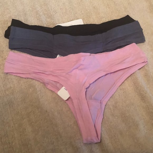 NWT 3-Pack of La Vie En Rose Thongs Size M - Picture 2 of 3
